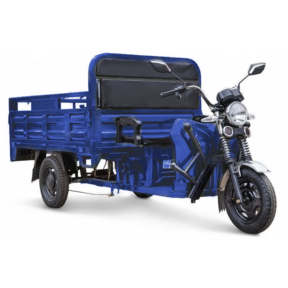 Грузовой электротрицикл Rutrike D4 NEXT PRO 1800 72V 1500W Синий