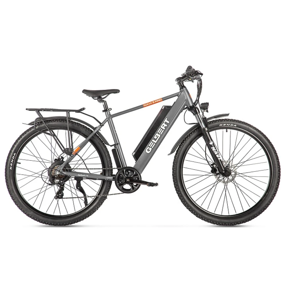 Электровелосипед Eltreco Gelbert Navi 3 PRO Серый